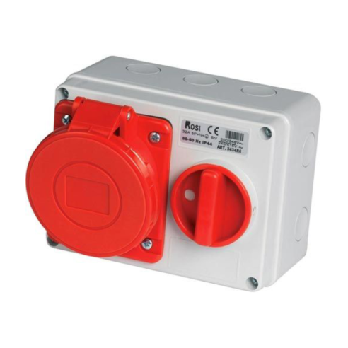 Horizontal interlocked socket outlet...