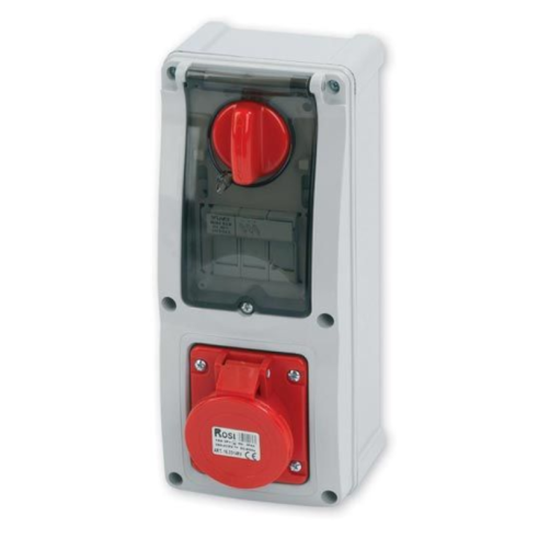 Vertical interlocked socket outlet...