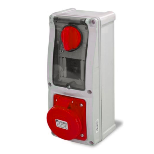 Vertical interlocked socket outlet...