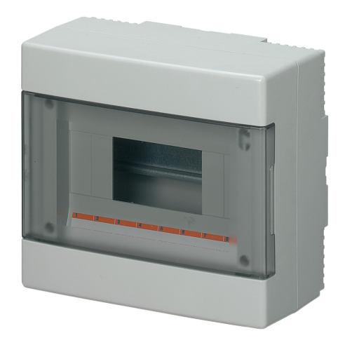 Aufputz-Schaltschrank, 8 Module, mit...