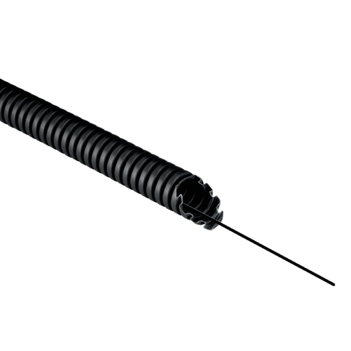 PVC corrugated hose, ⌀25mm, black,...