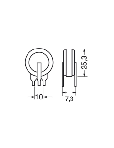 Ni-Cd batterij, 1,2V... 2