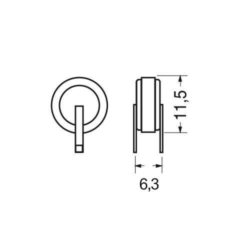 Ni-Mh-Akkupack, 1,2V 40mAh, Lötfahnen
