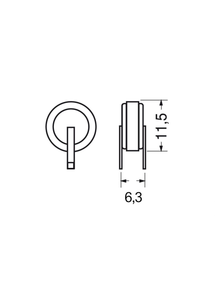 Batterie Ni-Mh, 1.2V 40mAh, pattes à souder