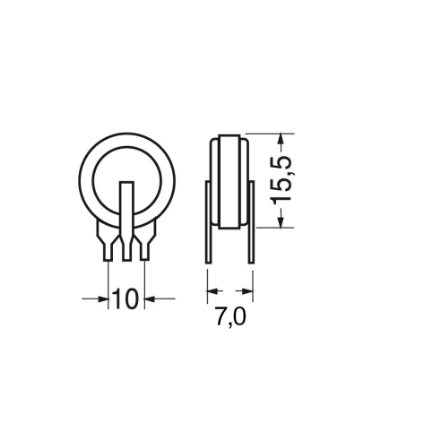 Ni-Mh-Akkupack, 1,2V 80mAh, 3-polig,...