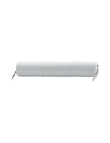 Pacco batteria Ni-Cd, 3,6V 2800mAh, 3 batterie C, linguette a saldare