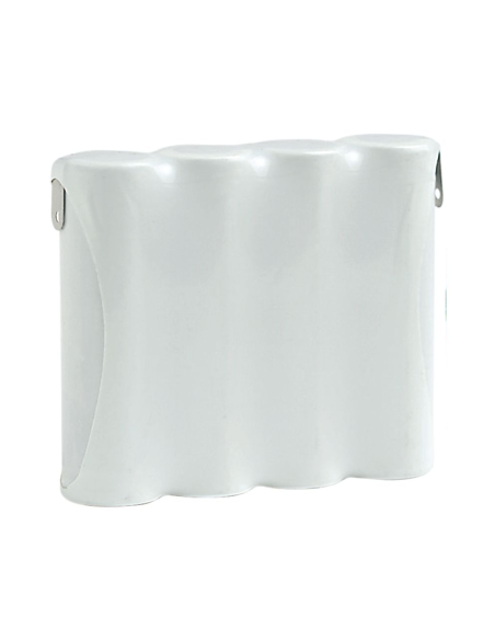 Pacco batteria Ni-Cd, 4,8V 1000mAh, 4 batterie AA, linguette a saldare