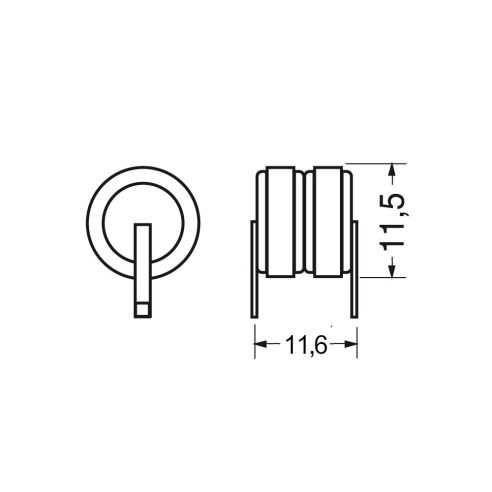 Pacco batteria Ni-Mh, 2,4V 40mAh,...