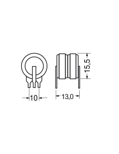Ni-Mh batterij, 2,4V 80mAh,... 2