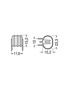 Ni-Mh batterij, 2,4V... 2