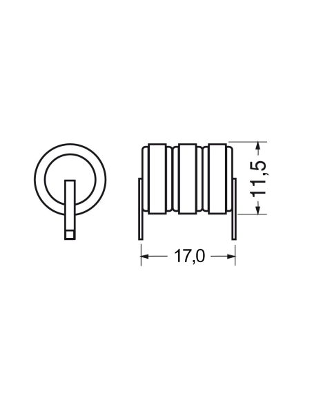 Batterie Ni-Mh, 3.6V 40mAh, pattes à souder