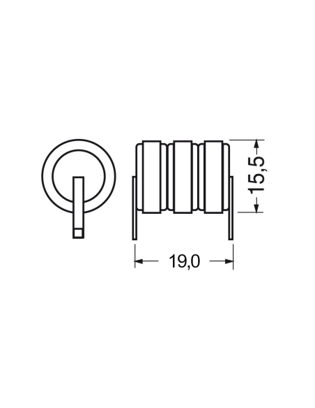 Ni-Mh batterij, 3,6V 80mAh, soldeerlipjes