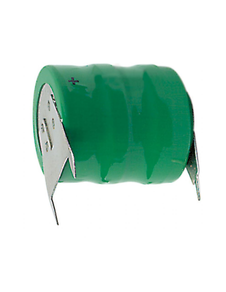 Ni-Mh batterij, 3,6V 80mAh, 3 pins, voor printplaat
