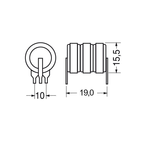 Ni-Mh batterij, 3,6V 80mAh, 3 pins,...