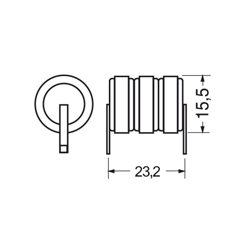 Ni-Mh batterij, 3,6V 110mAh,...