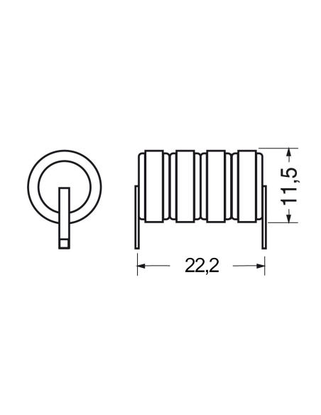 Ni-Mh-Akkupack, 4,8V 40mAh, Lötfahnen