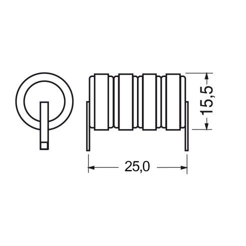 Ni-Mh-Akkupack, 4,8V 80mAh, Lötfahnen