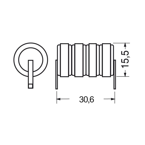 Ni-Mh-Akkupack, 4,8V 110mAh, Lötfahnen
