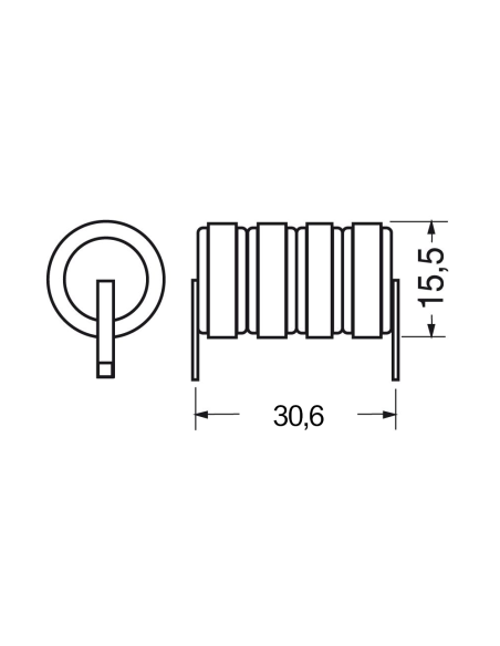 Ni-Mh battery pack, 4.8V 110mAh, solder tabs
