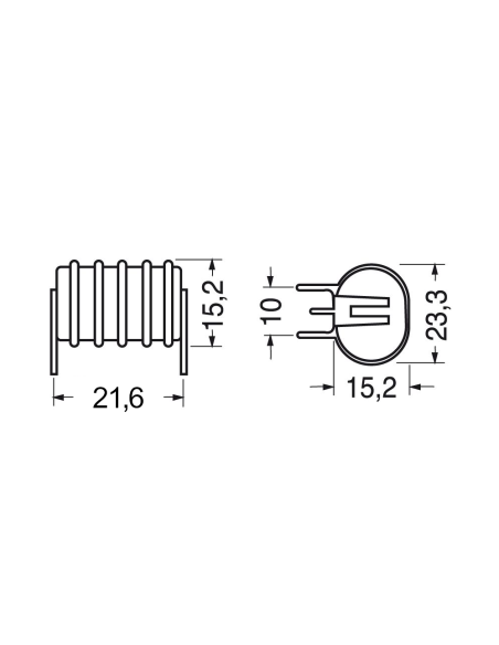 Ni-Mh batterij, 4,8V 160mAh, 3 pins, voor printplaat
