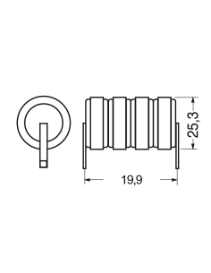 Pacco batteria Ni-Mh, 4,8V... 2