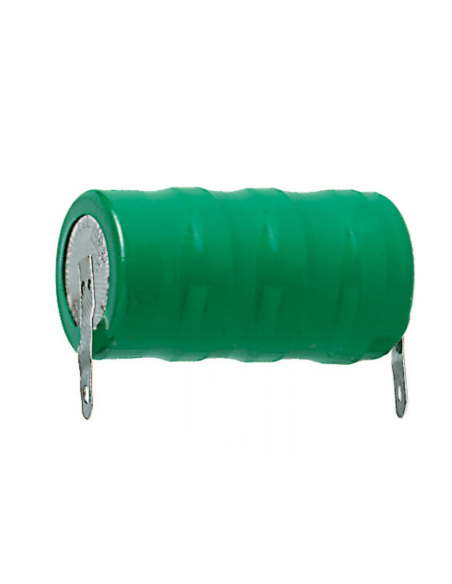 Pacco batteria Ni-Mh, 4,8V 330mAh, linguette a saldare