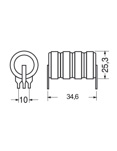 Pacco batteria Ni-Mh, 4,8V... 2