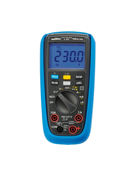 AMRA Chauvin Arnoux Multimetrix MTX204-Z IP54 CAT III 600V digitale multimeter