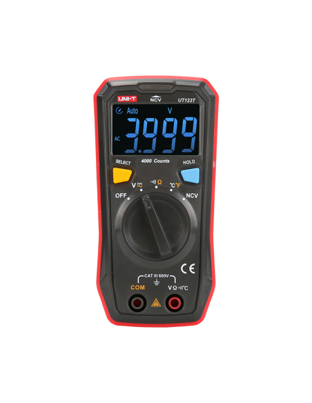 UNI-T UT-123T CAT III 600V Autorange Digital Multimeter