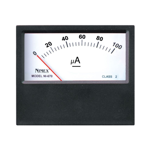 Amperímetro de panel analógico, para...