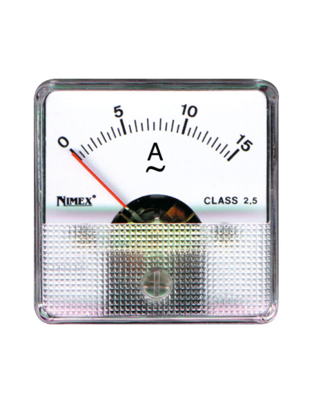 Analoges Schalttafel-Amperemeter, für AC-Ströme, 48x48mm, 10A Kapazität
