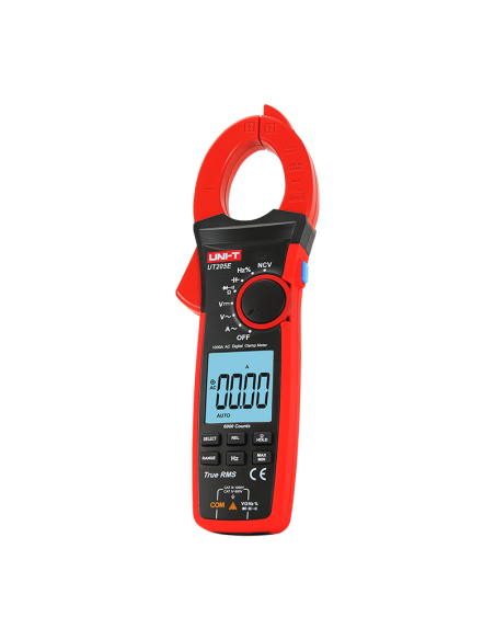 Pinza amperimétrica autorrango UNI-T UT-207B CAT III 1000V/CAT IV 600V de 3,5 dígitos