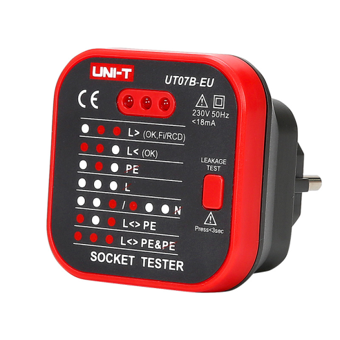 UNI-T UT07B-EU electrical socket tester
