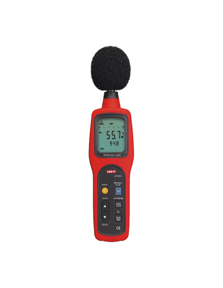 UNI-T UT352 digital sound level meter, range 30～130dB, frequency 31.5Hz～8000Hz