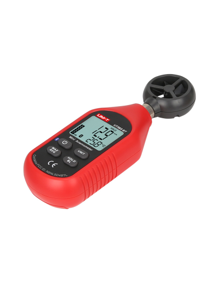 Anémomètre digital UNI-T UT363, 0 ~ 30m/s, température -10~50°C / 14~122°F