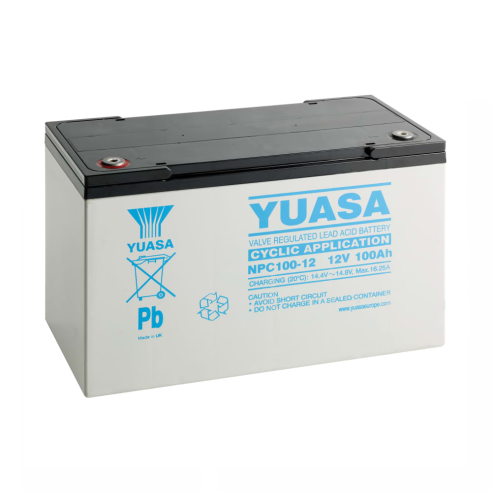 Cyclische loodzuuraccu 12V 100Ah -...