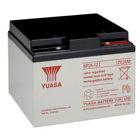 12 V 24 Ah Hermetische loodzuuraccu -...