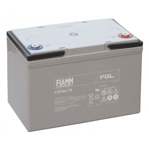 12V 70Ah Hermetic Lead Acid Battery -...