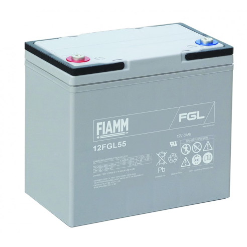 12V 55Ah Hermetic Lead Acid Battery -...