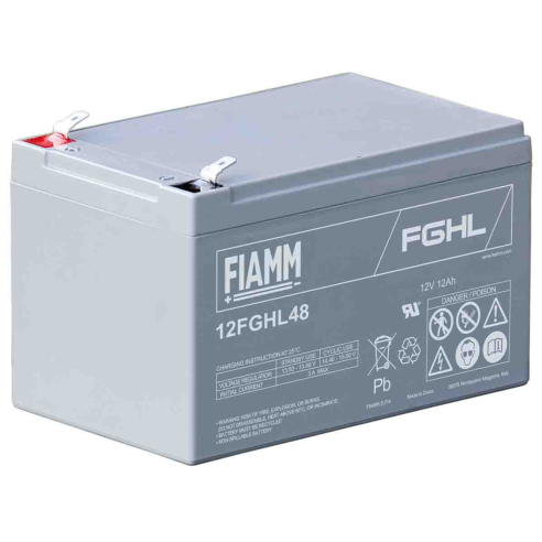 12Ah Hermetische loodzuuraccu - Fiamm...