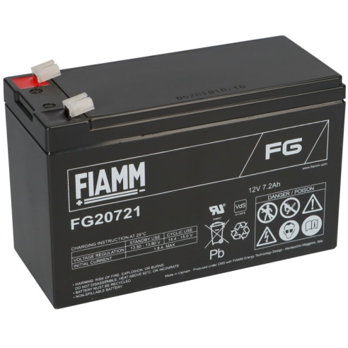 Batería de plomo 12V 7,2Ah - Fiamm...
