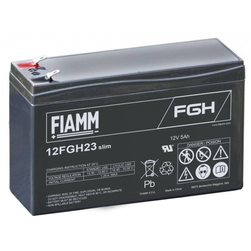 12V 5Ah hermetische Bleibatterie...
