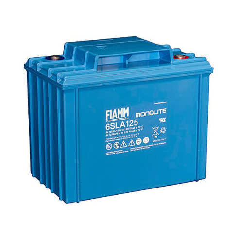Hermetic Lead Acid Battery 6V 125Ah -...