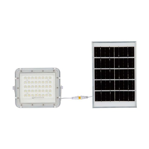 6W LED-Strahler mit Solarpanel und...