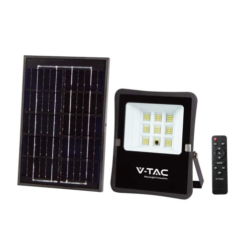 6W LED-spot met zonnepaneel en...