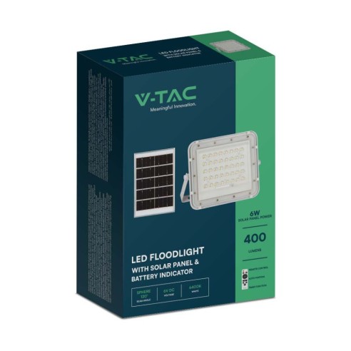 10W LED-spot met zonnepaneel en...