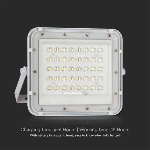 Projecteur LED 10W avec panneau...
