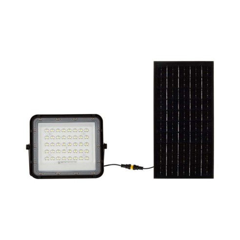 10W LED spotlight with solar panel...