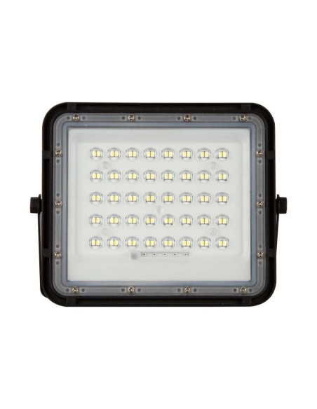 10W LED-spot met zonnepaneel en afstandsbediening, vervangbare batterij, 3 meter kabel, zwart - V-TAC VT-80W