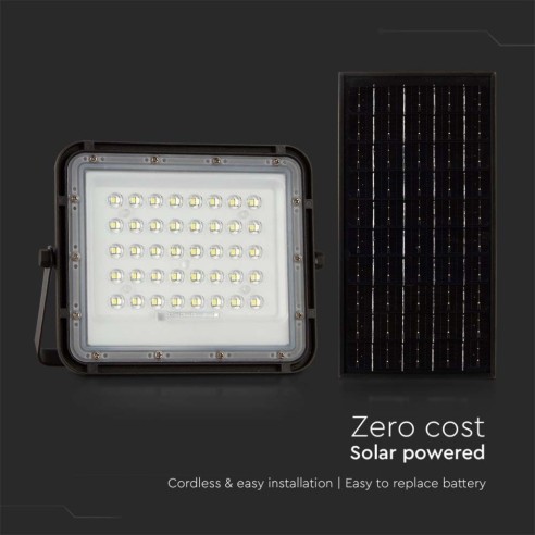 Projecteur LED 10W avec panneau...